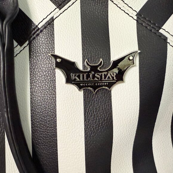 KILLSTAR | Never Trust the Living Cross-body Bag; Double Handle; Faux Leather - Picture 5 of 9